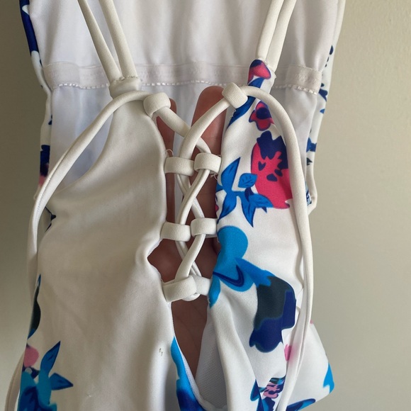 Floral One Piece Swimsuit - Picture 3 of 3